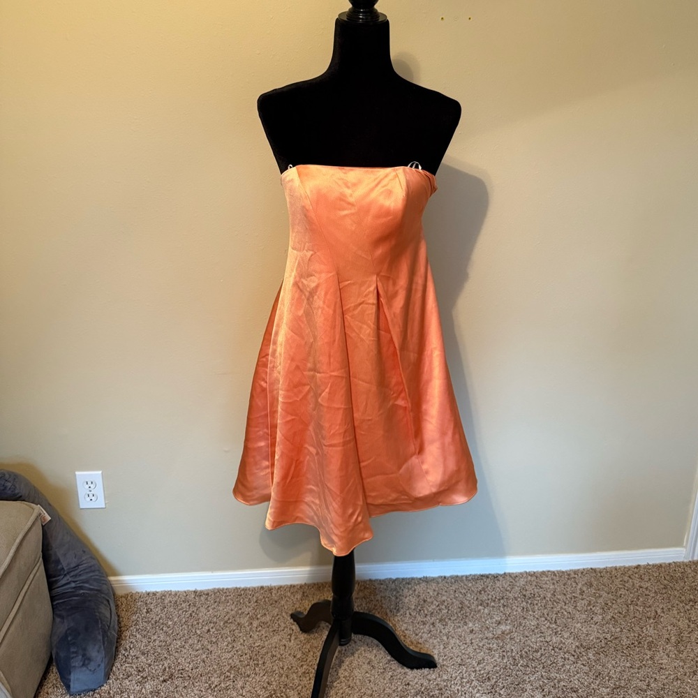 ABS Collection peach formal dress